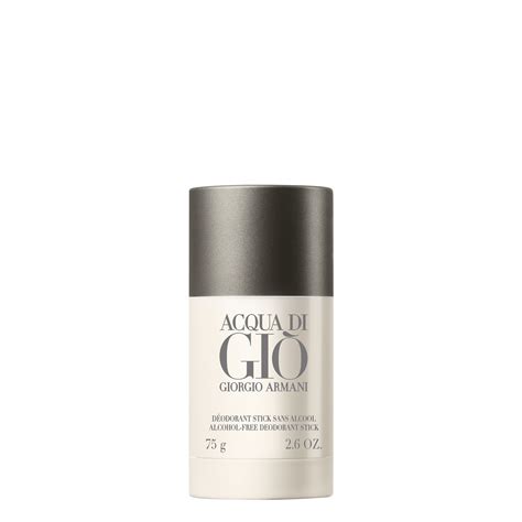 emporio armani deodorant spray|gio deodorant stick for men.